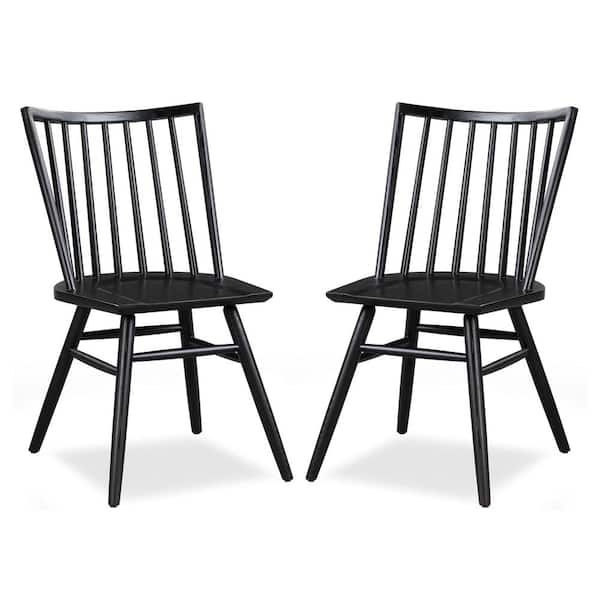 Talia Dining Chair in Black (Set of 2)