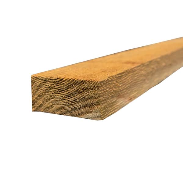 Unbranded 2 in. x 4 in. x 12 ft. Western Red Cedar Board