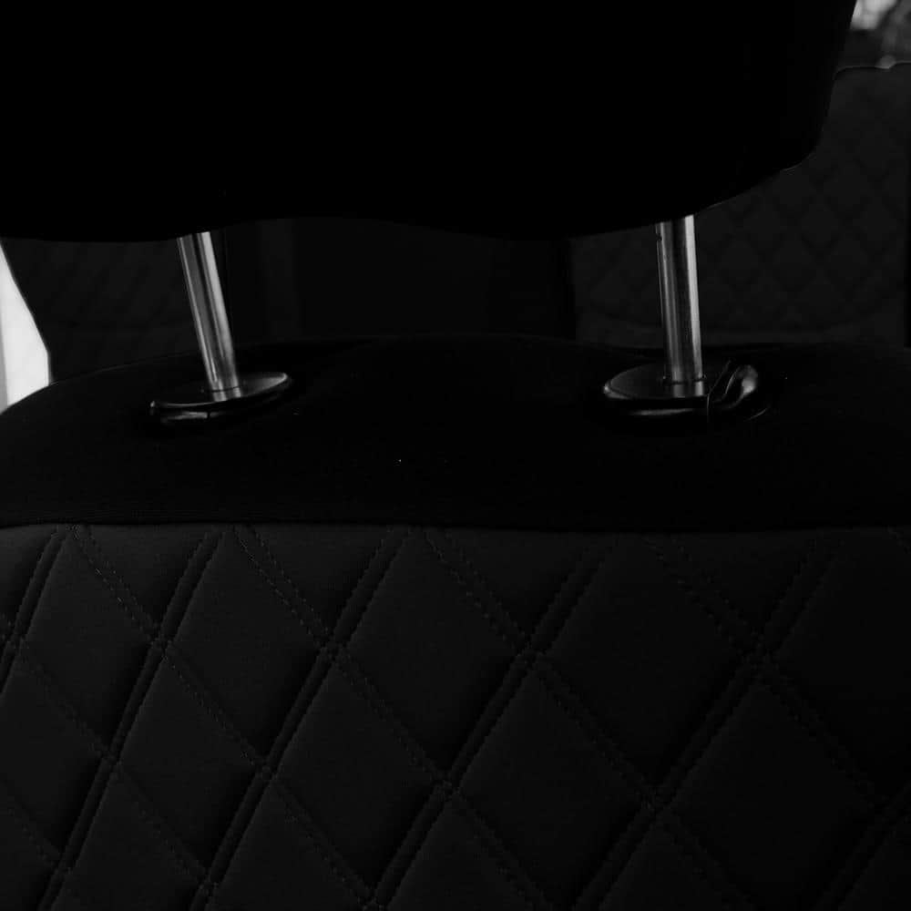 Black Neoprene Waterproof Seat Covers for Jeep Wrangler JK 4DR