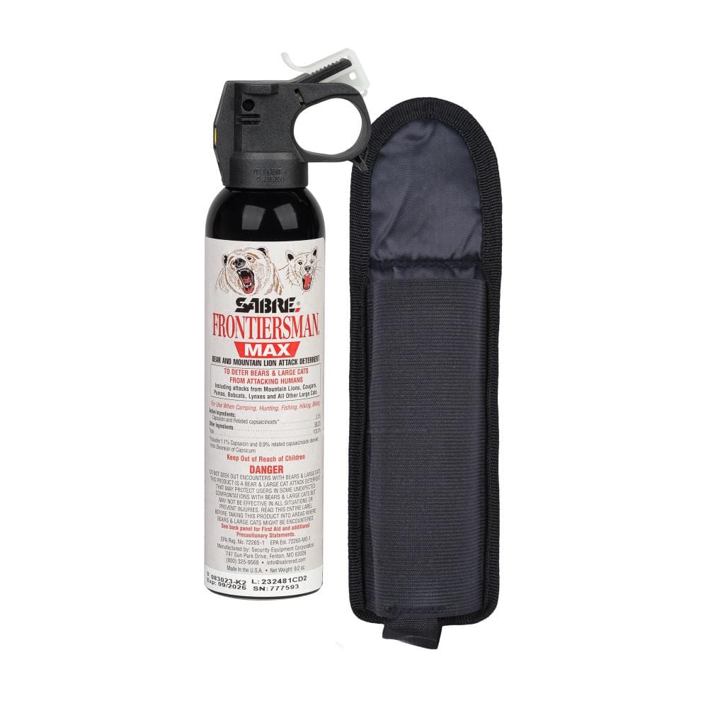 Frontiersman MAX 9.2 oz. Bear and Mountain Lion Spray with Belt Holster price history on PriceWatchPro