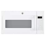 GE JVM7195DKWW 1.9 Cu. ft. Over the Range Sensor Microwave Oven White