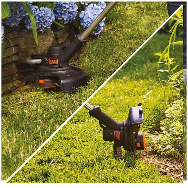 BLACK+DECKER 20V MAX Cordless Battery Powered 2-in-1 String