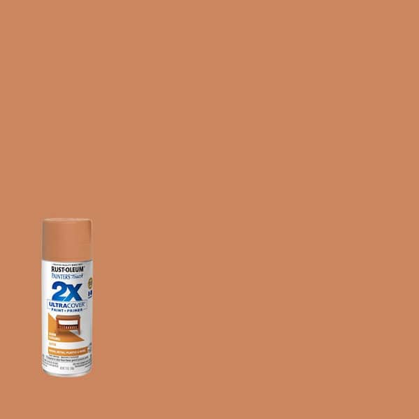 Rust-Oleum Painter's Touch 2X 12 oz. Satin Warm Caramel General Purpose Spray Paint