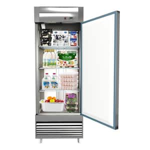 23 cu. ft. Commercial Single Door 33°F to 41°F Refrigerator in Stainless Steel