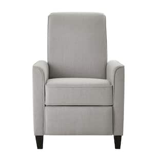 Maycotte Stone Gray Fabric Standard (No Motion) Recliner