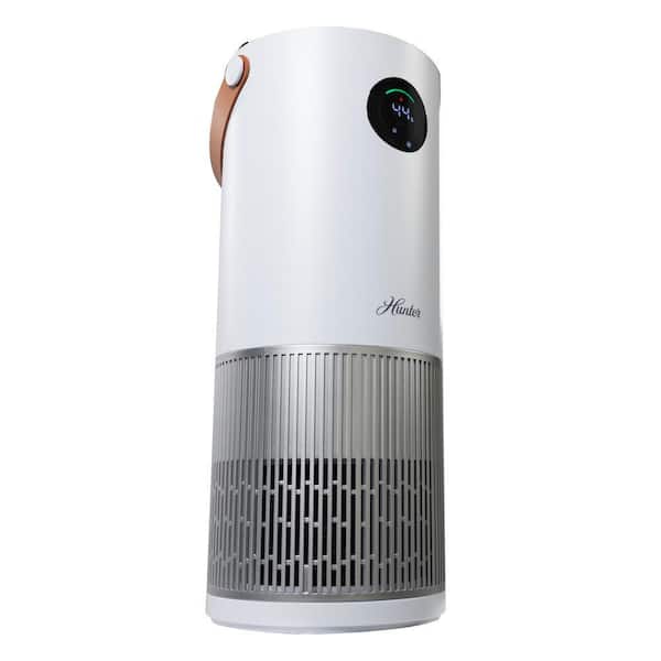 Air Purifier Humidifier HPH625-White/Silver, Maximum Coverage Area 680 sq. ft.