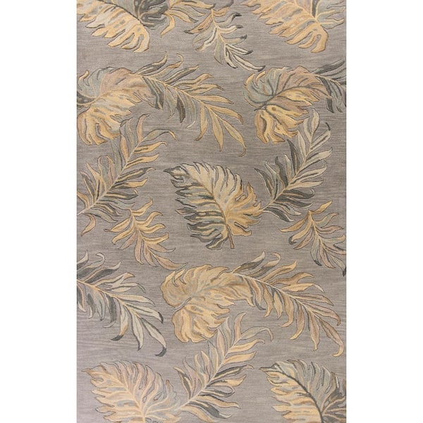 MILLERTON HOME Daniela Grey 3 ft. x 4 ft. Area Rug