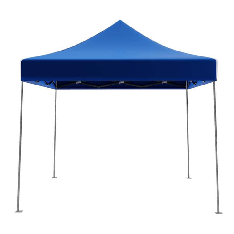 Stalwart 10 ft. x 10 ft. Pop-Up Canopy Set with Instant Set-Up and Portable Carry Bag, Set of 2