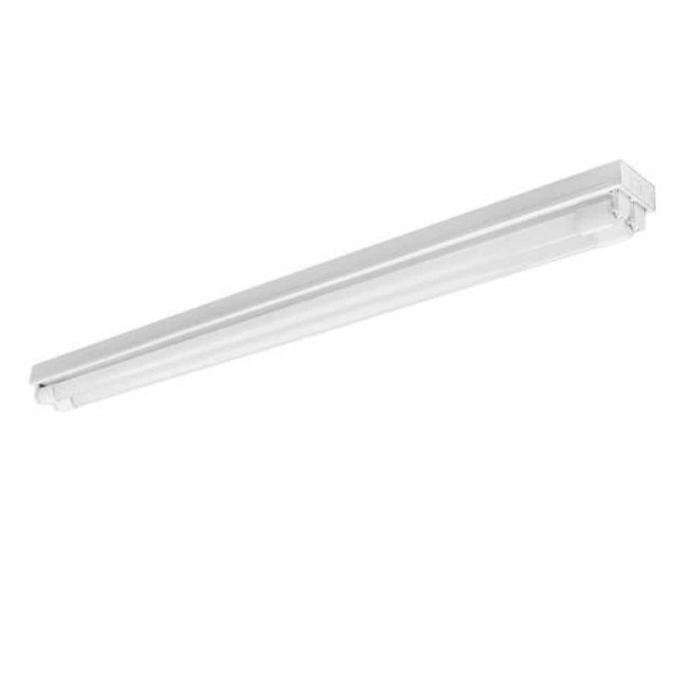 4 ft. 2-Light, 32-Watt, LED White Strip T8/T12 3000K (LED Tubes Included) price history on PriceWatchPro
