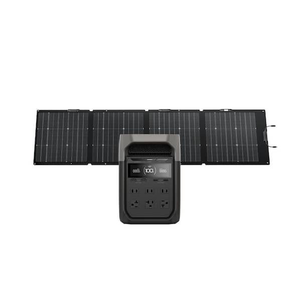 EcoFlow 1800-Watts DELTA 3 Portable LFP Power Station with 220