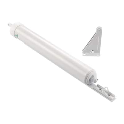 Quick-Hold Heavy Storm Door Closer with Torsion Bar (White)