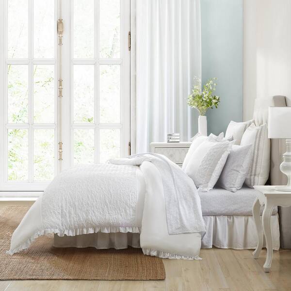 Annabella White Comforter Set