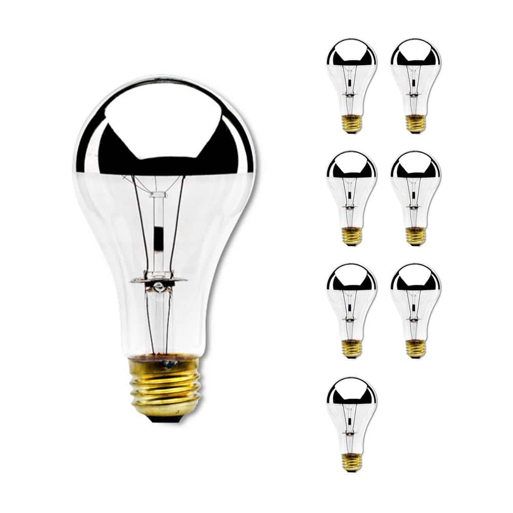 100-Watt A21 Medium Screw Incandescent Light Bulb 2700K Warm White Light 8 