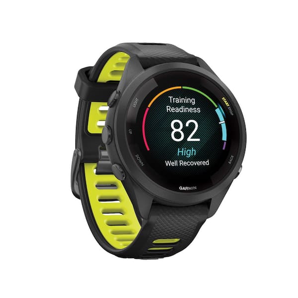 Garmin Forerunner 265S Running Smartwatch with Black Bezel 1.64 x