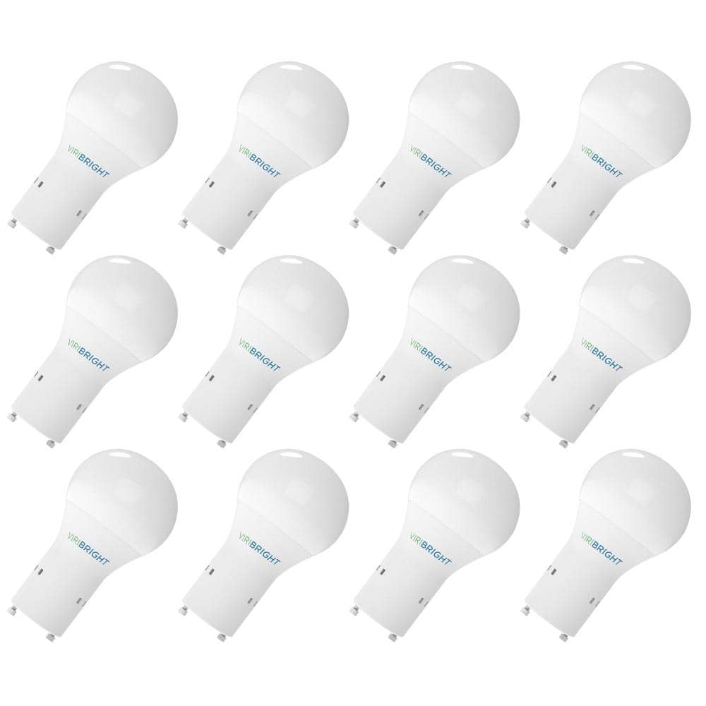 A19 LED Bulb, GU24, 9.5W, 800 Lumens, CEC, Energy Star, Dimmable, Soft White 2700K (12 Pack) price history on PriceWatchPro