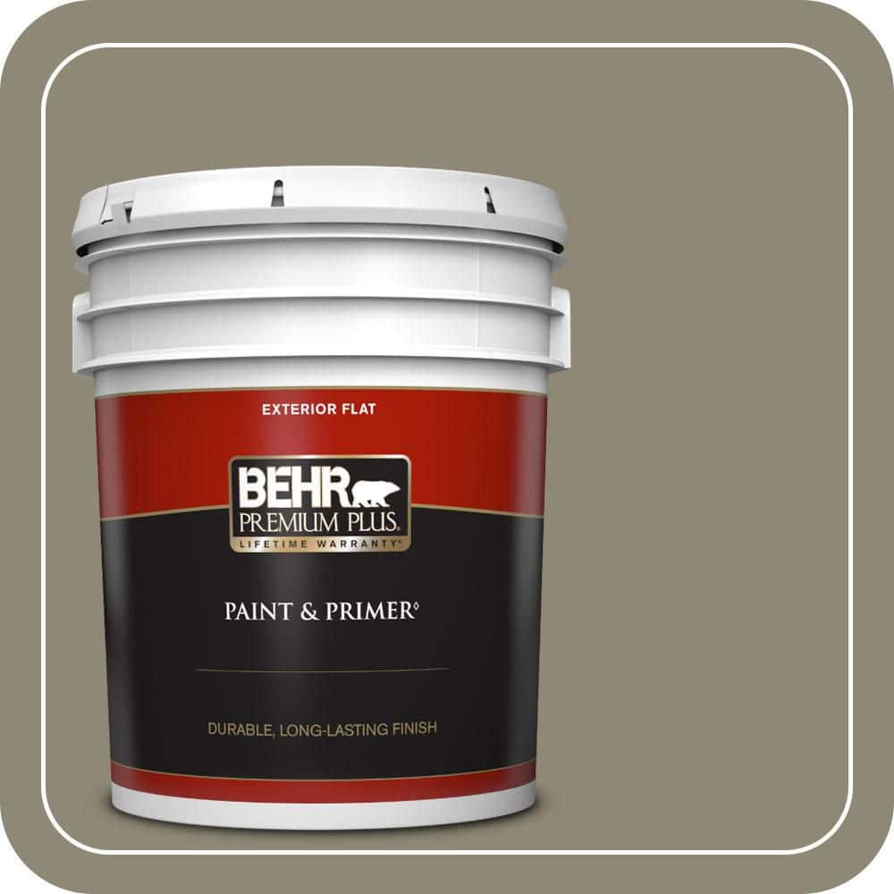 5 gal. #780D-6 Witch Hazel Flat Exterior Paint & Primer price history on PriceWatchPro