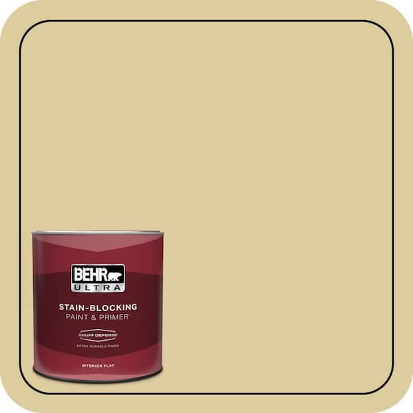 BEHR ULTRA 1 qt. #PPU8-11 Mojito Extra Durable Flat Interior Paint & Primer