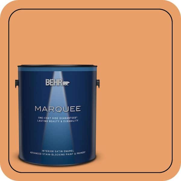 BEHR MARQUEE 1 gal. #260D-4 Copper River Satin Enamel Interior Paint & Primer