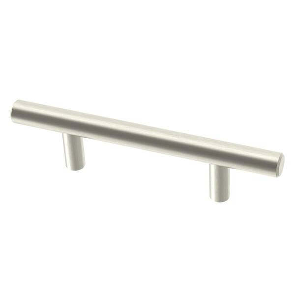 25Pack Brushed Nickel Kitchen Cabinet Pulls Stainless Steel Drawer T Bar Handles