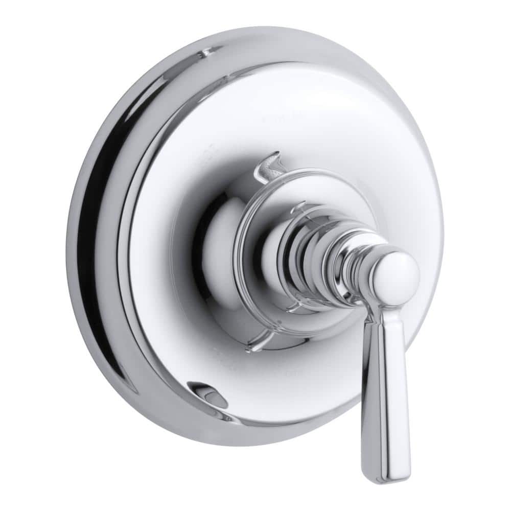 KOHLER Bancroft 1-Handle Wall-Mount Tub and Shower Faucet Trim Kit in  Polished Chrome(Valve not included) TS10584-4-CP - The Home Depot