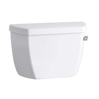 Highline 1.0 GPF Single Flush Toilet Tank Only in White