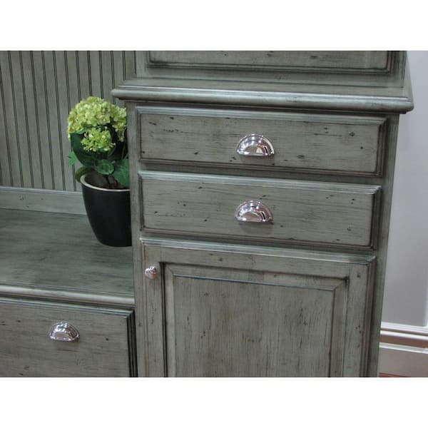 3 in. Center-to-Center Polished Chrome Cup Cabinet Pull (10-Pack)