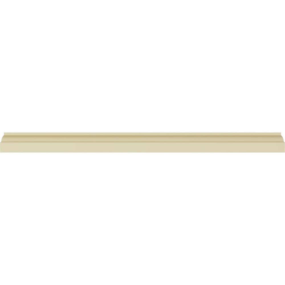 Primed Polyurethane Edinburgh Crown Moulding 7-ft 10.5-in