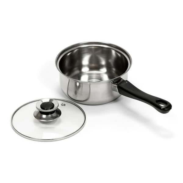 American Kitchen Cookware - 12 Covered Sauté Pan / Stainless Steel