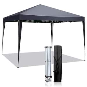 10 ft. x 10 ft. Blue Straight Leg Party Tent