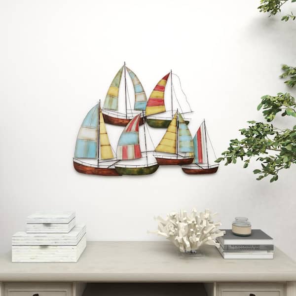 sailinger Sailing-Yacht-Sailor Quote Boat-Catamaran Throw Pillow, 16x16,  Multicolor