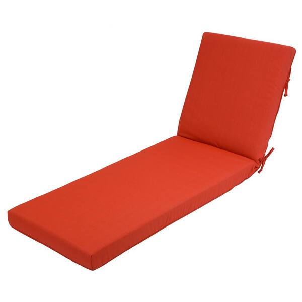 Unbranded Ruby Tweed Outdoor Chaise Lounge Cushion
