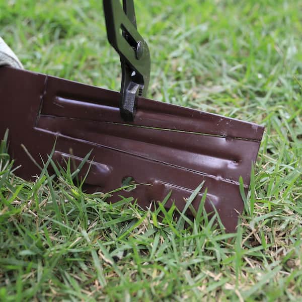 Colmet® Brown Textured Steel Landscape Edging Stake - 4 Pack