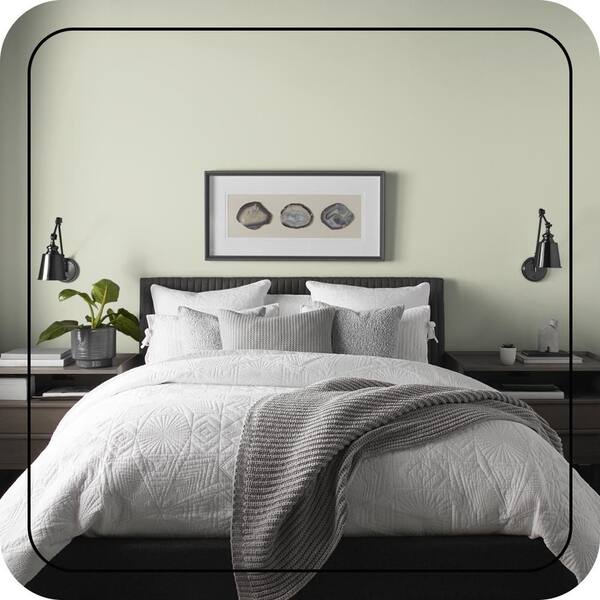 BEHR ULTRA 1 qt. #S380-2 Morning Zen Extra Durable Flat Interior