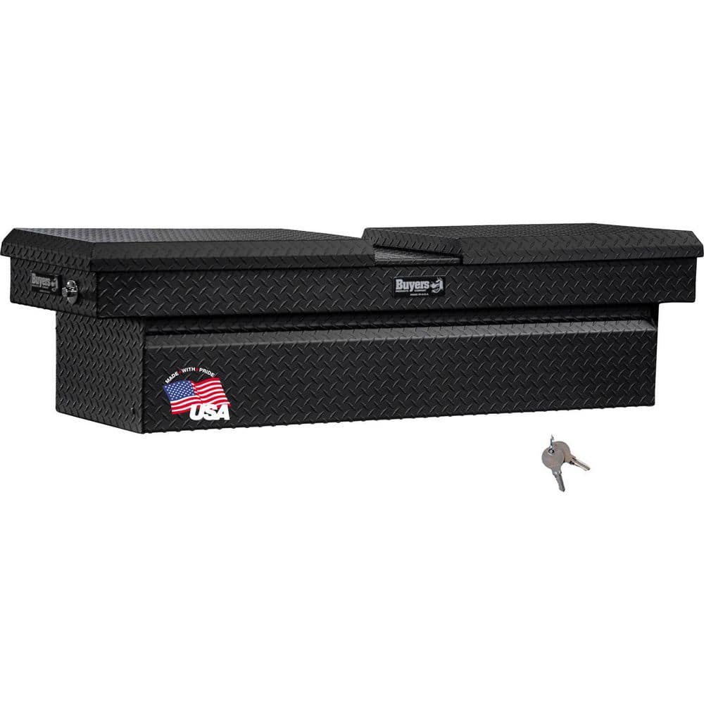 18 in. x 20 in. x 71 in. Textured Matte Black Diamond Tread Aluminum Crossover Gull Wing Truck Tool Box price history on PriceWatchPro
