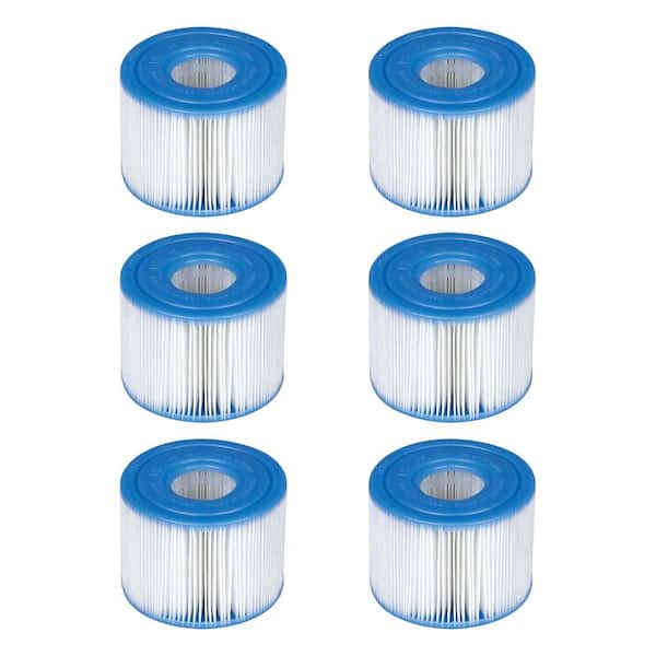 4.2 in. Dia PureSpa Type S1 Easy Set Pool Filter Cartridges (6-Filters)