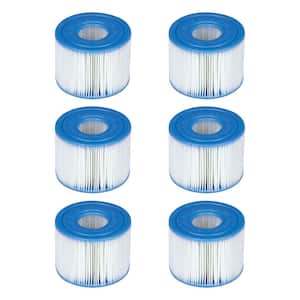 4.2 in. Dia PureSpa Type S1 Easy Set Pool Filter Cartridges (6-Filters)