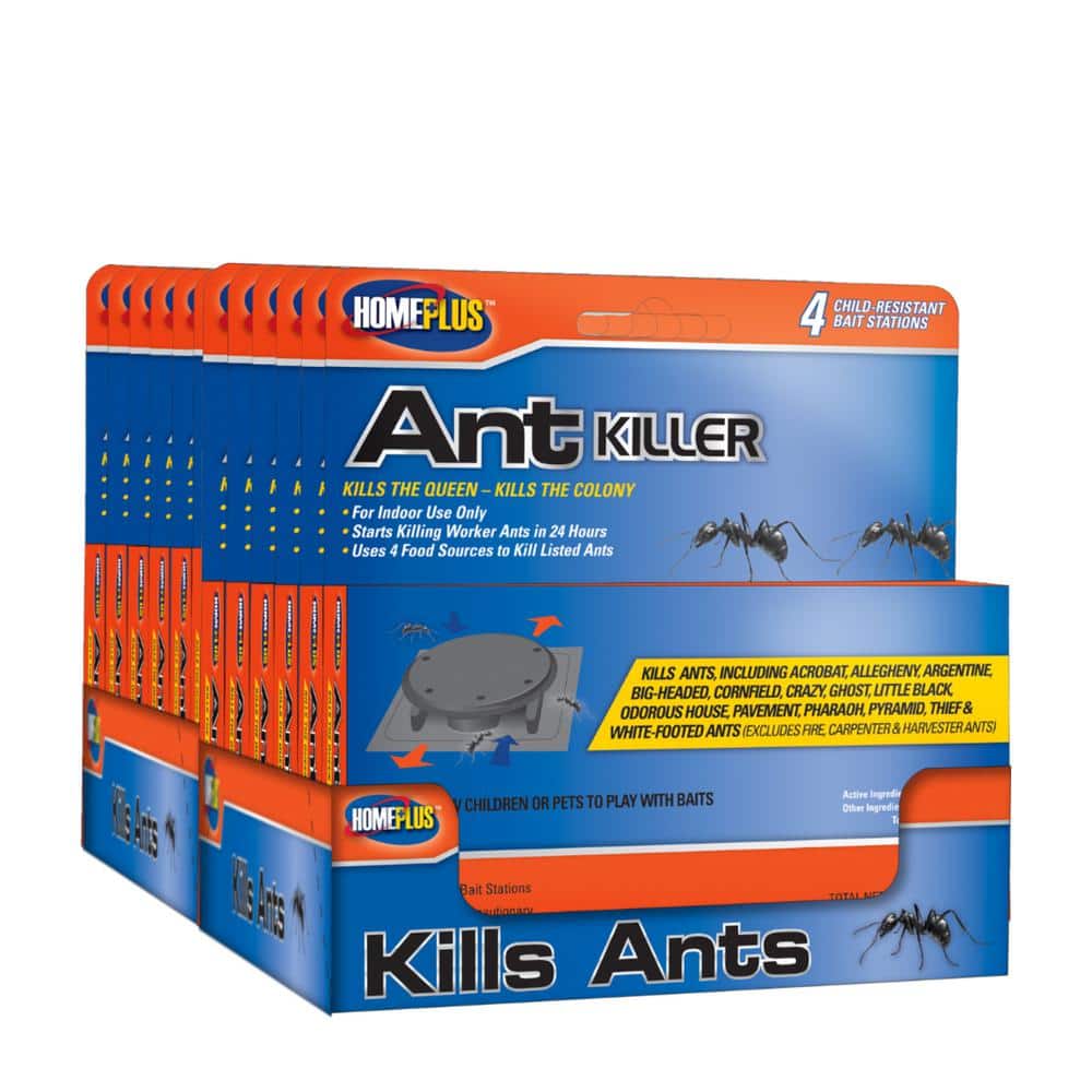 PIC Home Plus Ant Plastic Traps with 4 Food Sources and Abamectin