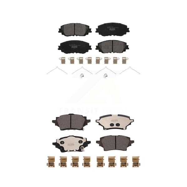 TEC Front Rear Ceramic Brake Pads Kit For Toyota C-HR KTC-100769