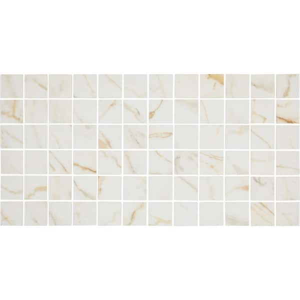 Daltile Panoramic Duet Diamond Mine 12 in. x 24 in. Matte Ceramic