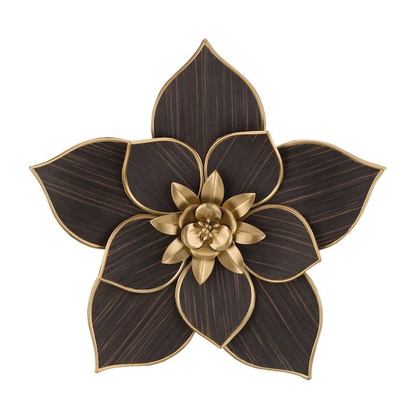 Regal Art & Gift Woodland Flower Wall Decor-Black