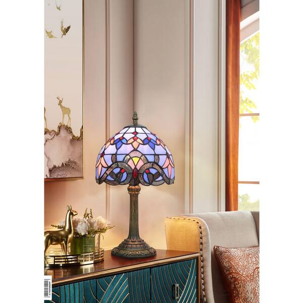 Lamp Shades Multi Colored Glass Table Lamps Lasaideal 14 Tiffany