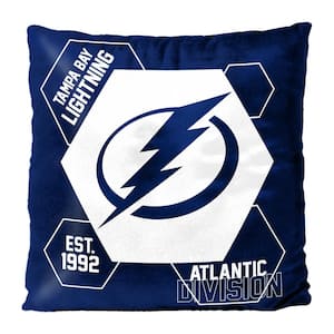 NHL Lightning Connector Velvet Reverse Pillow