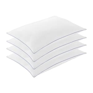 Every Position Cooling Down Alternative Standard Pillow (28 in. L) (Set of 4)