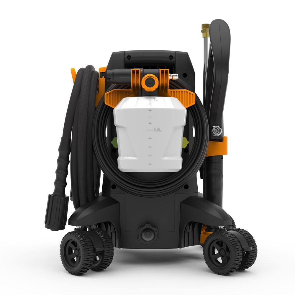 Spyder Pulse 2100 PSI Electric Pressure Washer with Plastic Hose
