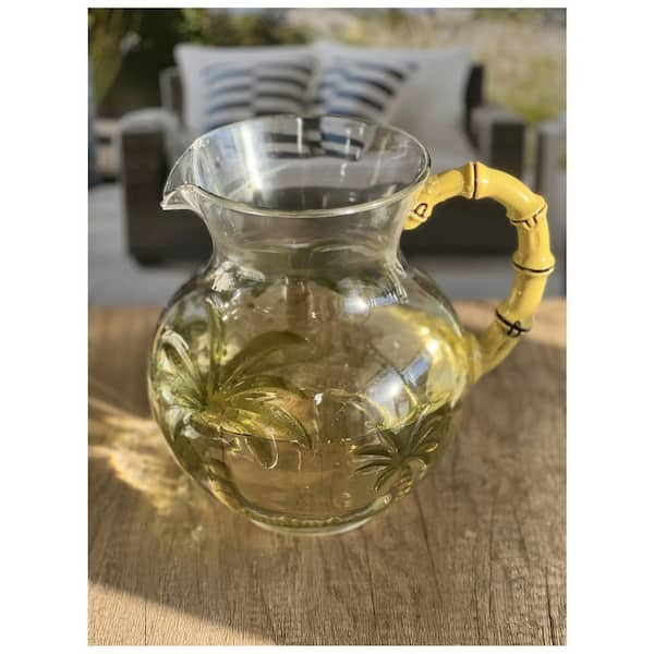 Green Acrylic Pitcher With Lid 