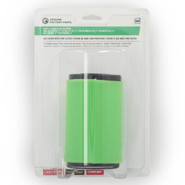 Lot De 2 Filtres à Air En Nid D'abeille Pour Briggs Stratton 498596 690610 697029 Et 5059h Nettoyant Prefiltre Neuf 90095248