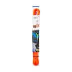 64 in. Bright Orange Gear Tie Mega Twist Tie
