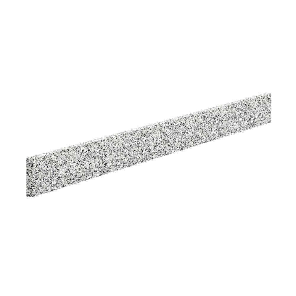 Newport 48.3 in. Granite Backsplash in Gray
