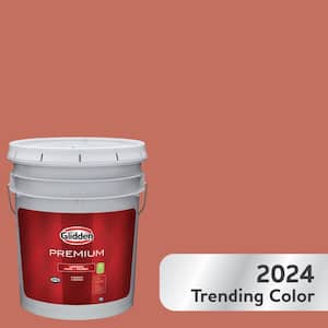 5 gal. PPG1191-6 Cajun Spice Semi-Gloss Interior Latex Paint