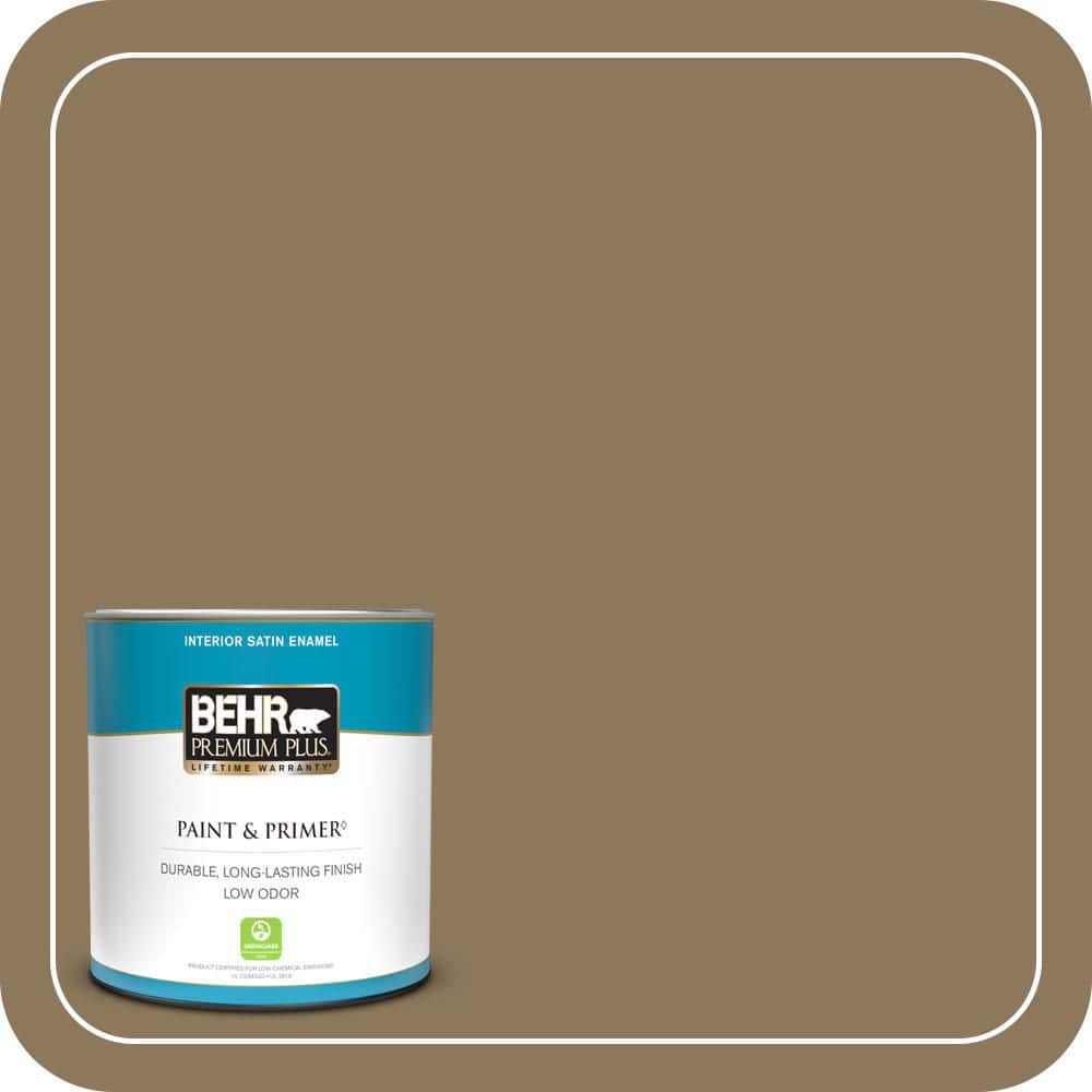 1 qt. #N300-6 Archaeological Site Satin Enamel Low Odor Interior Paint & Primer price history on PriceWatchPro